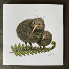Kiwi Greeting Card - Wix & Bloom