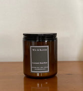 Coconut Bourbon Luxe Soy Candle - Wix & Bloom