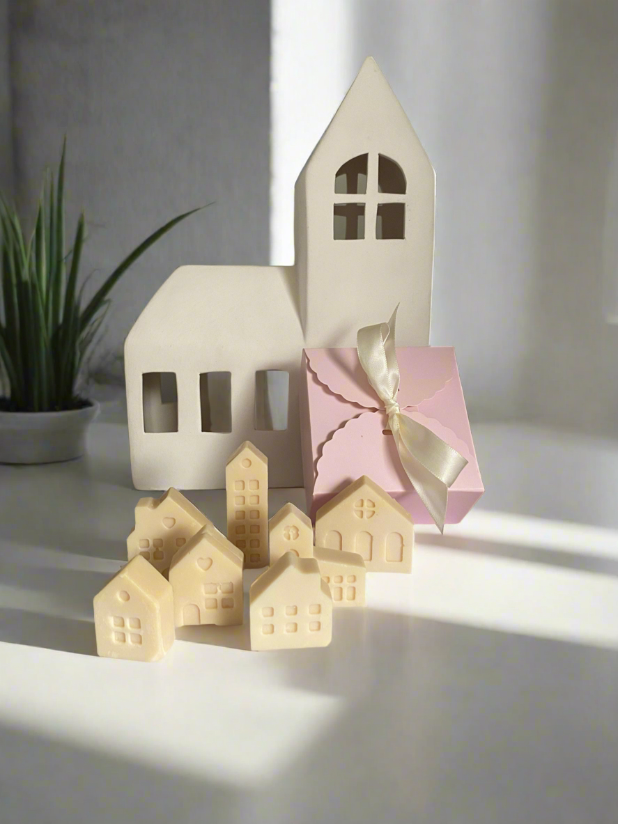 Box of Mini Houses