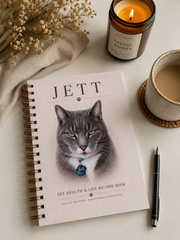 Personalised Pet Health & Life Book.