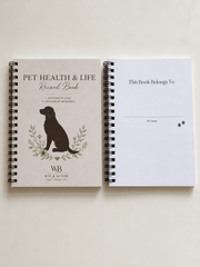 Dog Health & Life Book. - Wix & Bloom