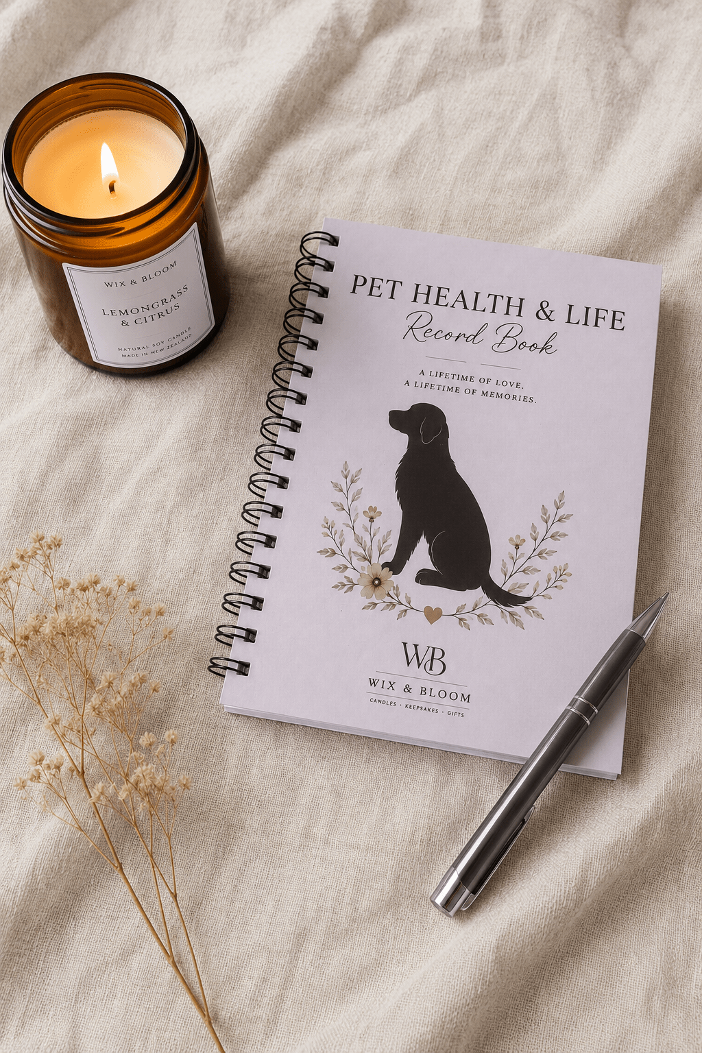 Dog Health & Life Book. - Wix & Bloom