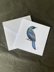 Tūī Greeting Card