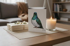 Kererū Greeting Card - Wix & Bloom