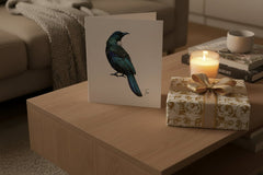 Tūī Greeting Card - Wix & Bloom