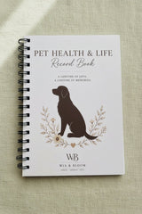 Dog Health & Life Book. - Wix & Bloom