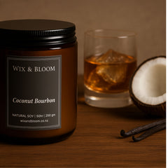 Coconut Bourbon Luxe Soy Candle