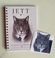 Personalised Pet Health & Life Book. - Wix & Bloom