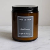Blood Orange Luxe Soy Candle - Wix & Bloom