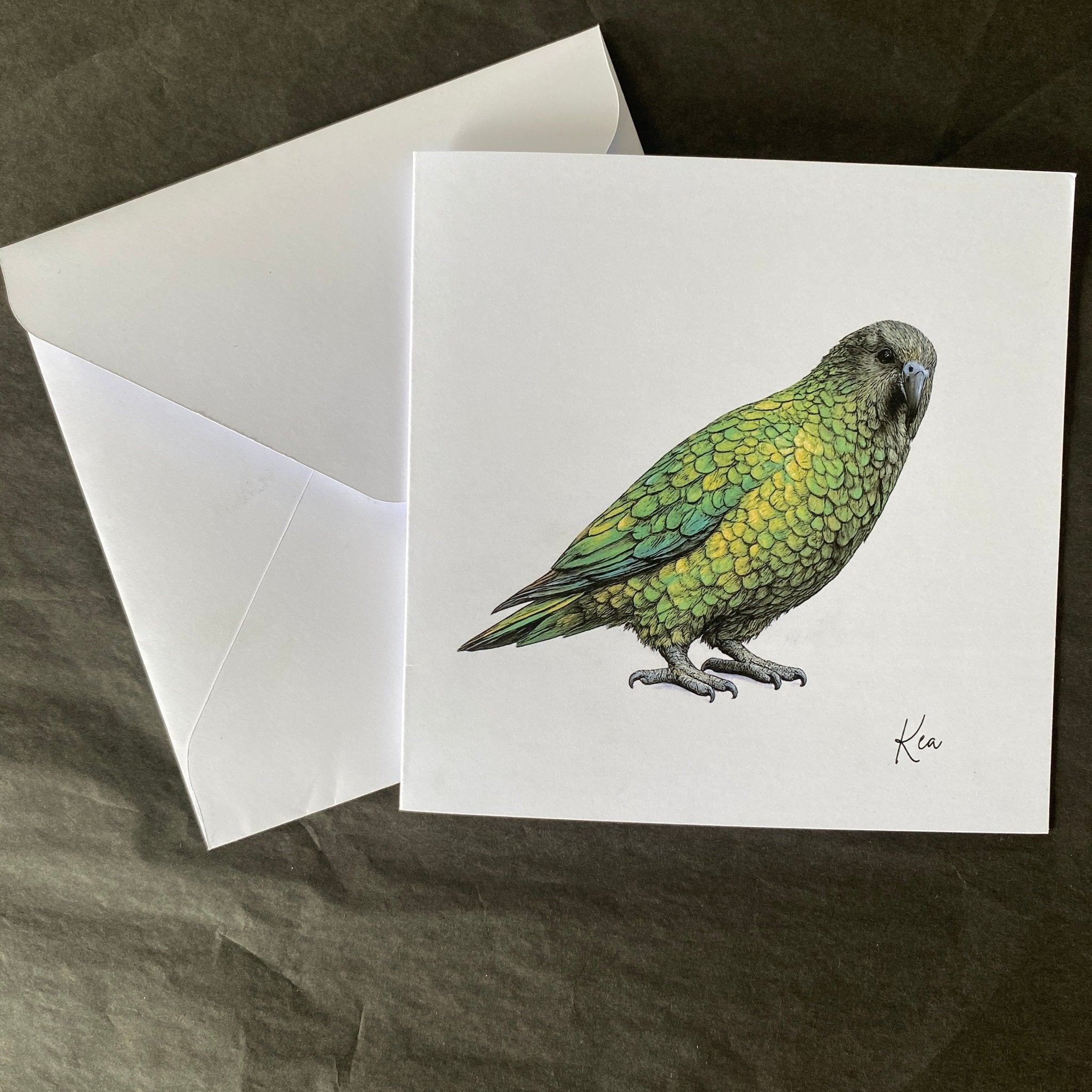 Kea Greeting Card - Wix & Bloom