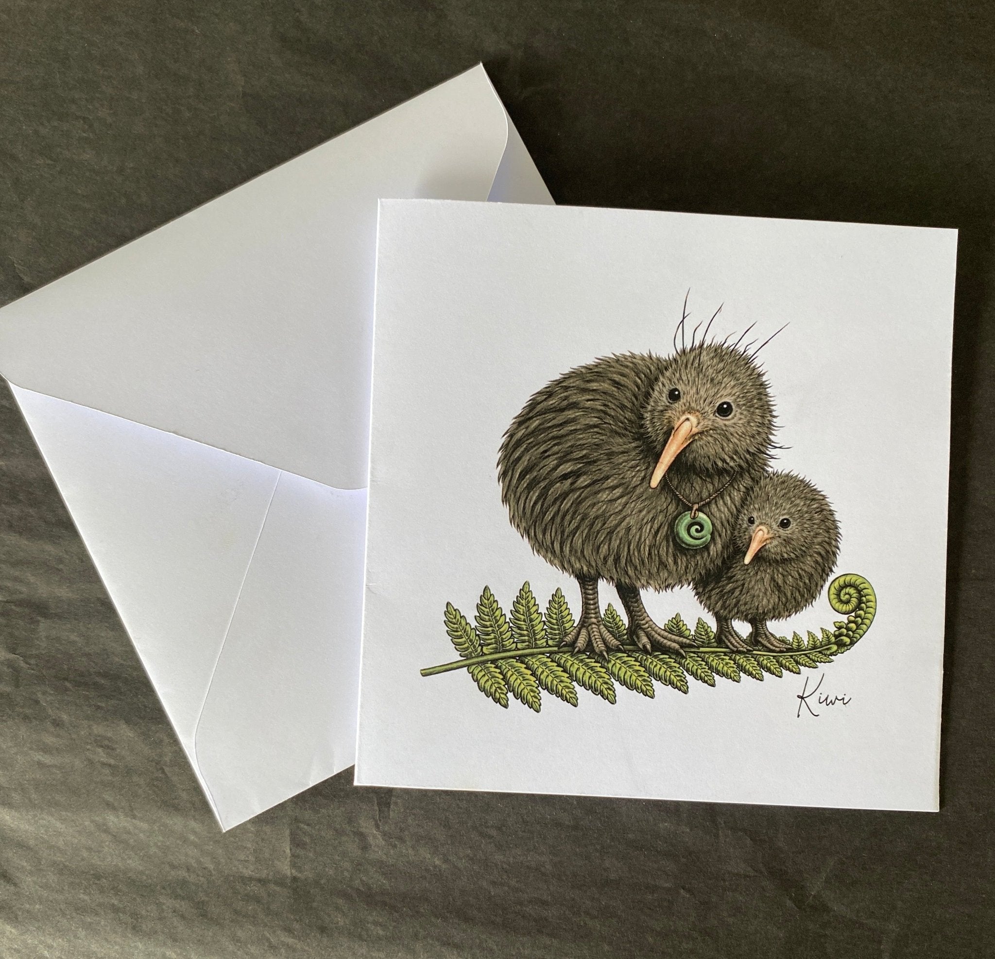 Kiwi Greeting Card - Wix & Bloom