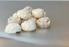 rose shape soy melts