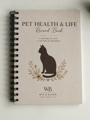 Cat Health & Life Book.
