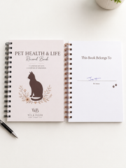 Cat Health & Life Book.