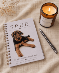 Personalised Pet Health & Life Book. - Wix & Bloom