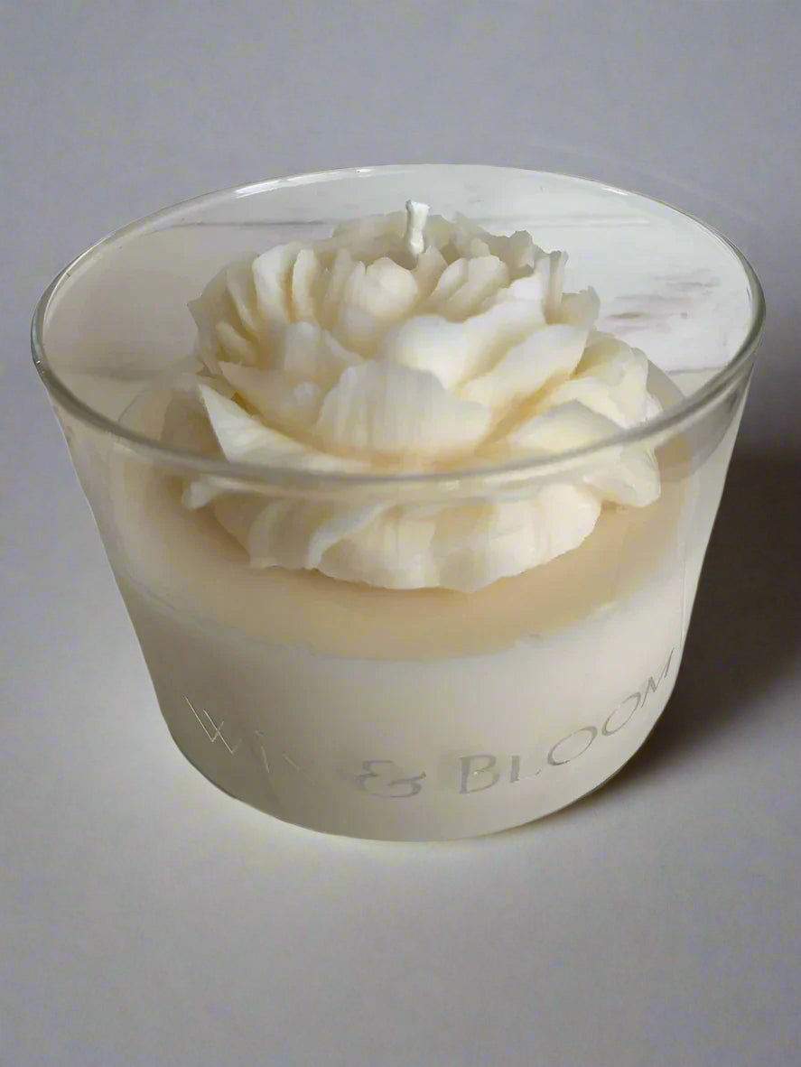 Peony Bloom Candle - Wix & Bloom
