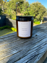 Whiskey Fireside Luxe Soy Candle