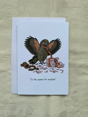 New Zealand Native Bird Christmas Cards – Pack of 10
