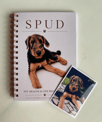 Personalised Pet Health & Life Book. - Wix & Bloom
